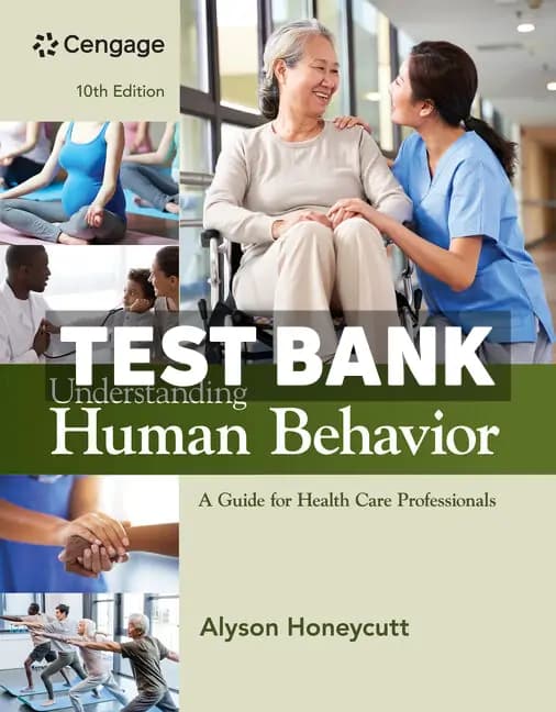 Cover for Understanding Human Behavior 10th Edition Honeycutt Test Bank